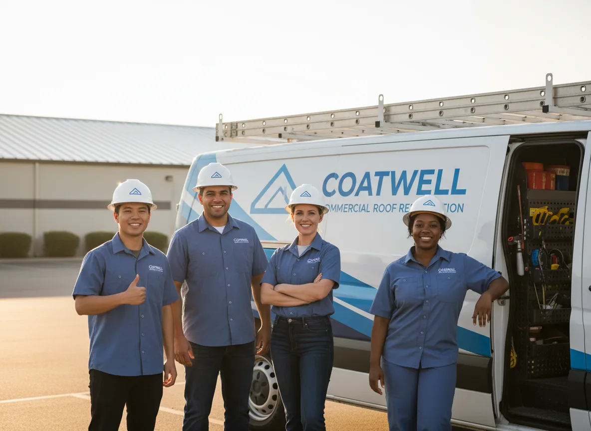 Commercial roof coating company in Van, TX